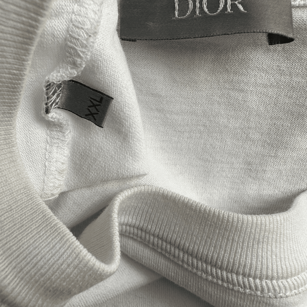Dior Kenny Scharf White & Black Logo T-Shirt - Morely TrendsDior Type here:)