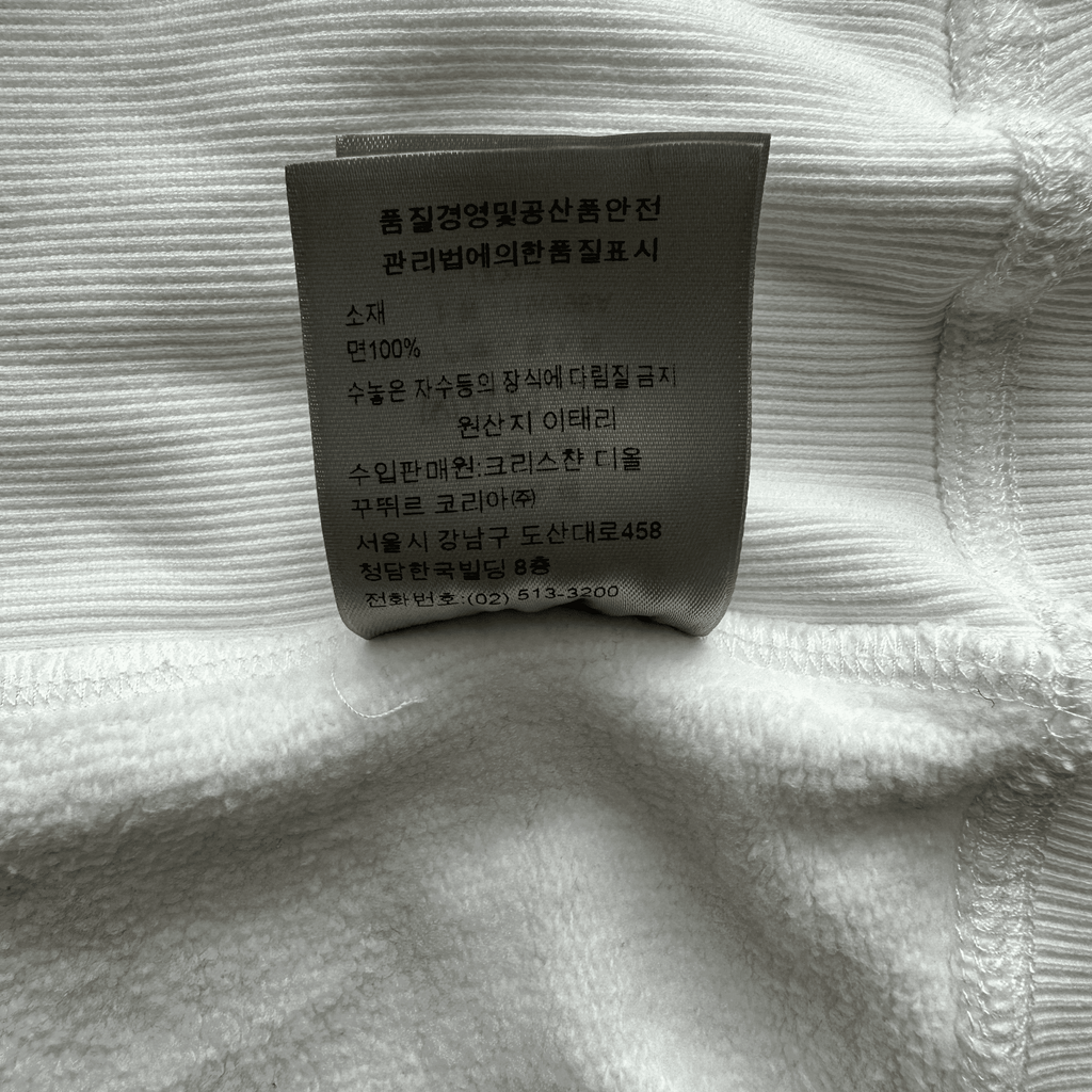 Dior Kenny Scharf White Embroidered Logo Sweater - Morely TrendsDior Type here:)