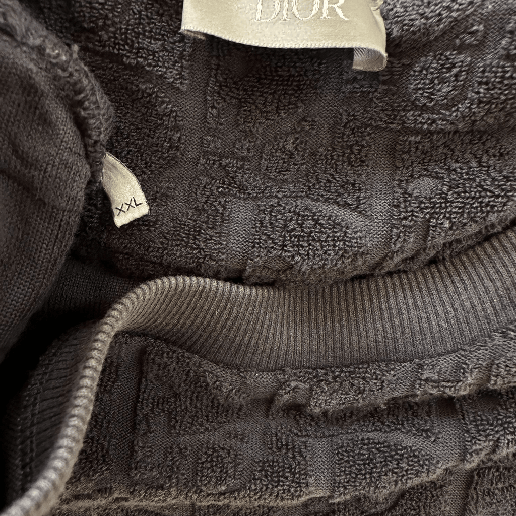 Dior Navy Oblique Towel T-Shirt - Morely TrendsDior Type here:)