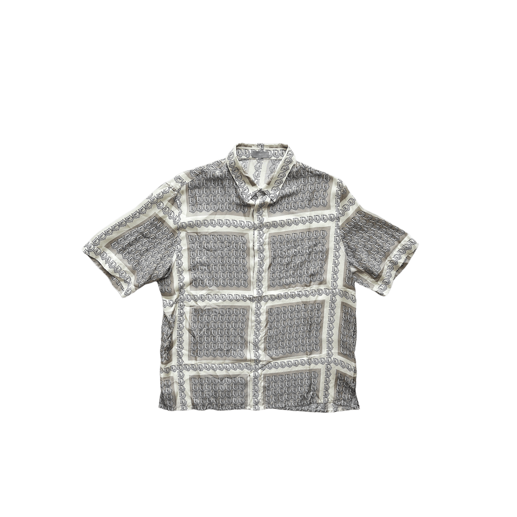 Dior Oblique Silk Short Sleeve Button Up Shirt - Morely TrendsDior Type here:)