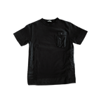 Dior Sacai Black Cotton & Nylon Embroidered Patch T-Shirt - Morely TrendsDior Type here:)