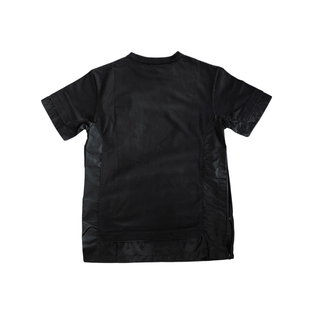 Dior Sacai Black Cotton & Nylon Embroidered Patch T-Shirt - Morely TrendsDior Type here:)