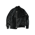 Dior Sacai Black Hybrid Blazer Bomber Jacket - Morely TrendsDior Type here:)