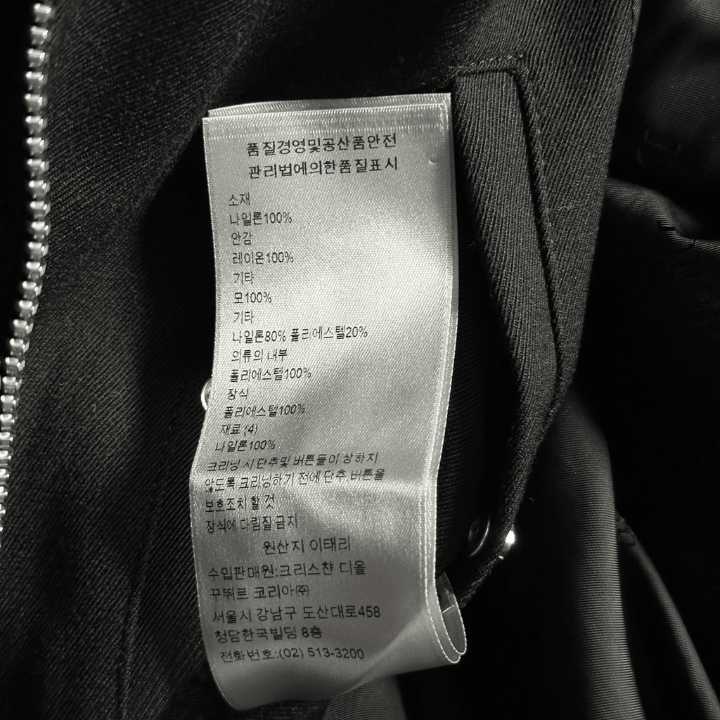 Dior Sacai Black Hybrid Blazer Bomber Jacket - Morely TrendsDior Type here:)
