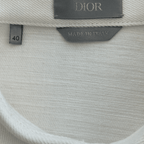 Dior Stussy Cream & Red Ox Logo Denim Button Up Shirt - Morely TrendsDior Type here:)