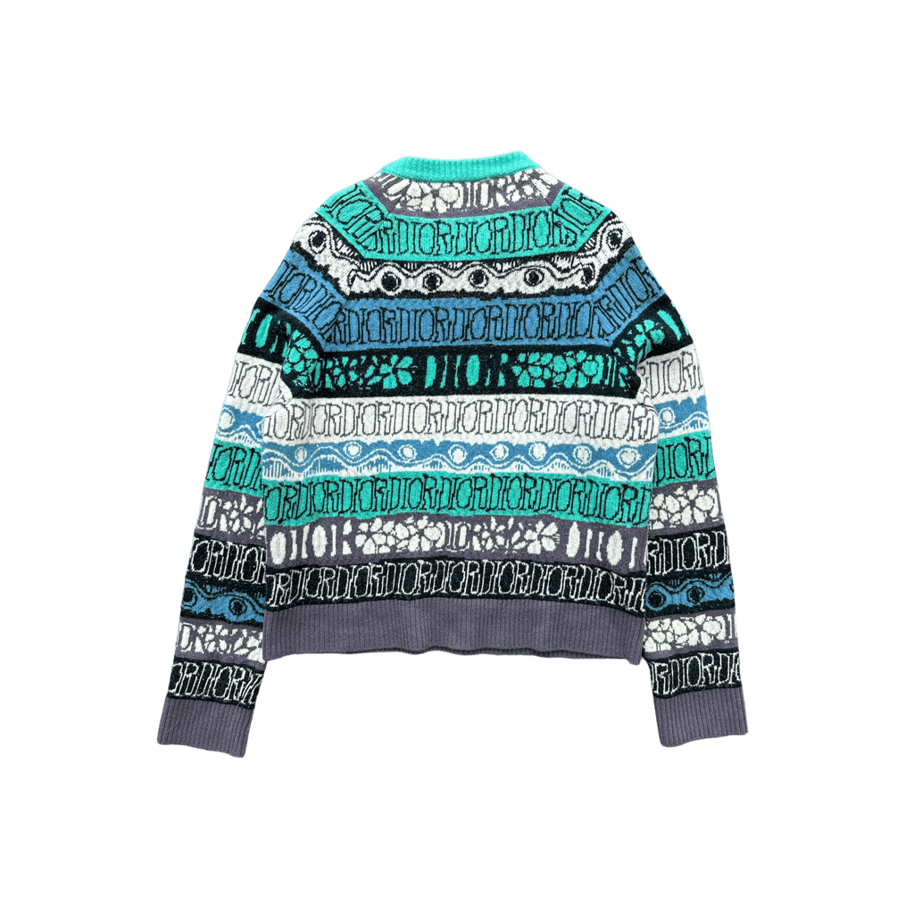 Dior Stussy Multicolor Knit Sweater - Morely TrendsDior Type here:)