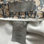 Dior Tan & Blue Oblique Silk Shorts - Morely TrendsDior Type here:)
