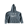 Enfants Riches Deprimes Faded Black & White My Role In the War Hoodie - Morely TrendsEnfants Riches Deprimes Type here:)