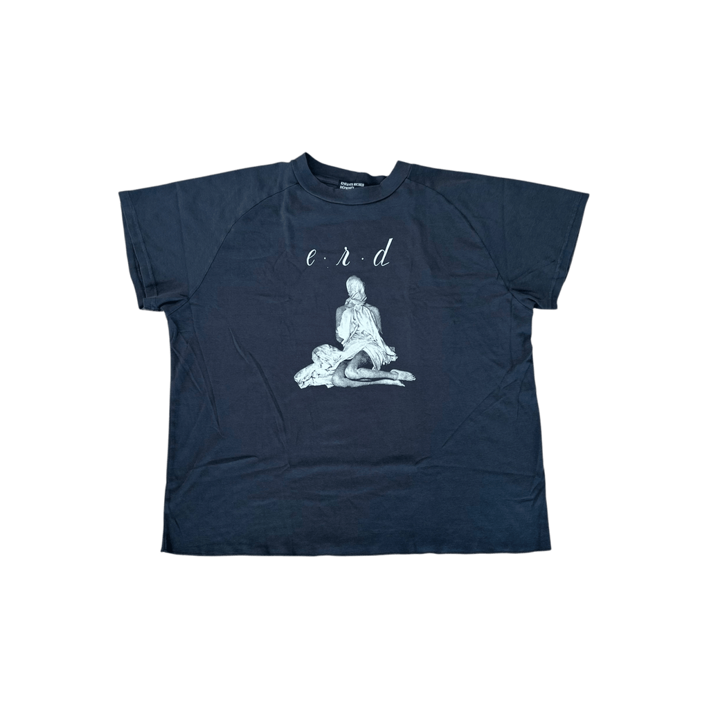 Enfants Riches Deprimes Faded Black & White Women In Sheet Graphic T-Shirt - Morely TrendsEnfants Riches Deprimes Type here:)