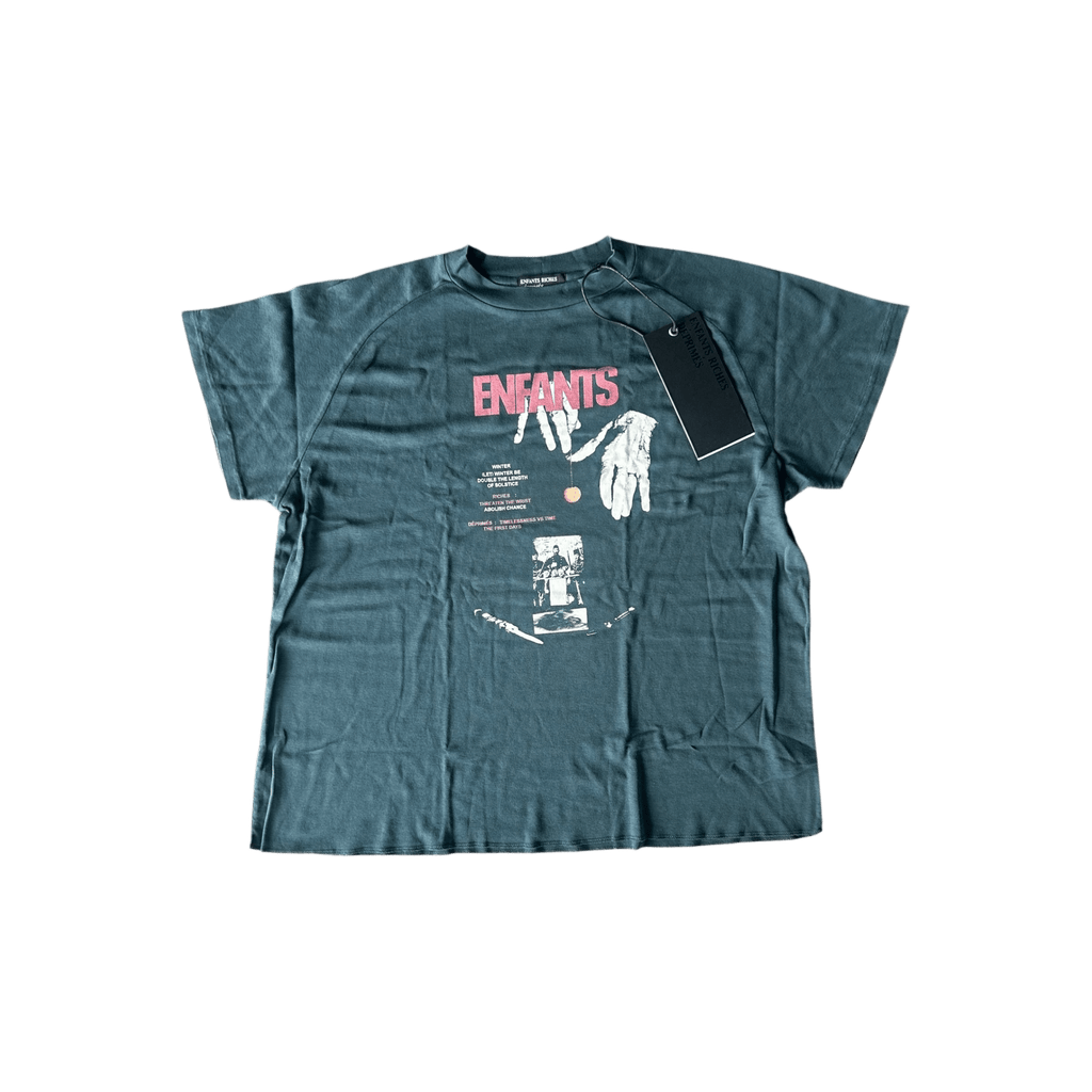 Enfants Riches Deprimes Green Double the Length of Solstice T-Shirt - Morely TrendsEnfants Riches Deprimes Type here:)