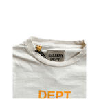 Gallery Dept Cream & Yellow Logo Longsleeve T-Shirt - Morely TrendsGallery Dept Type here:)