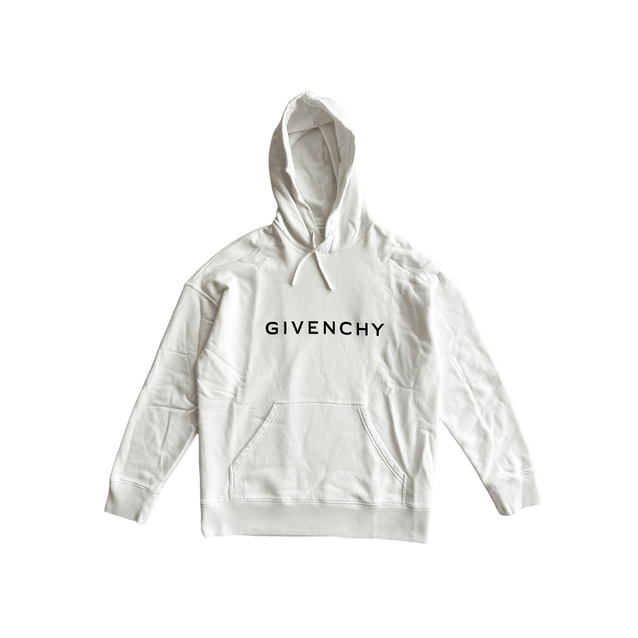 Givenchy White & Black Logo Hoodie - Morely TrendsGivenchy Type here:)
