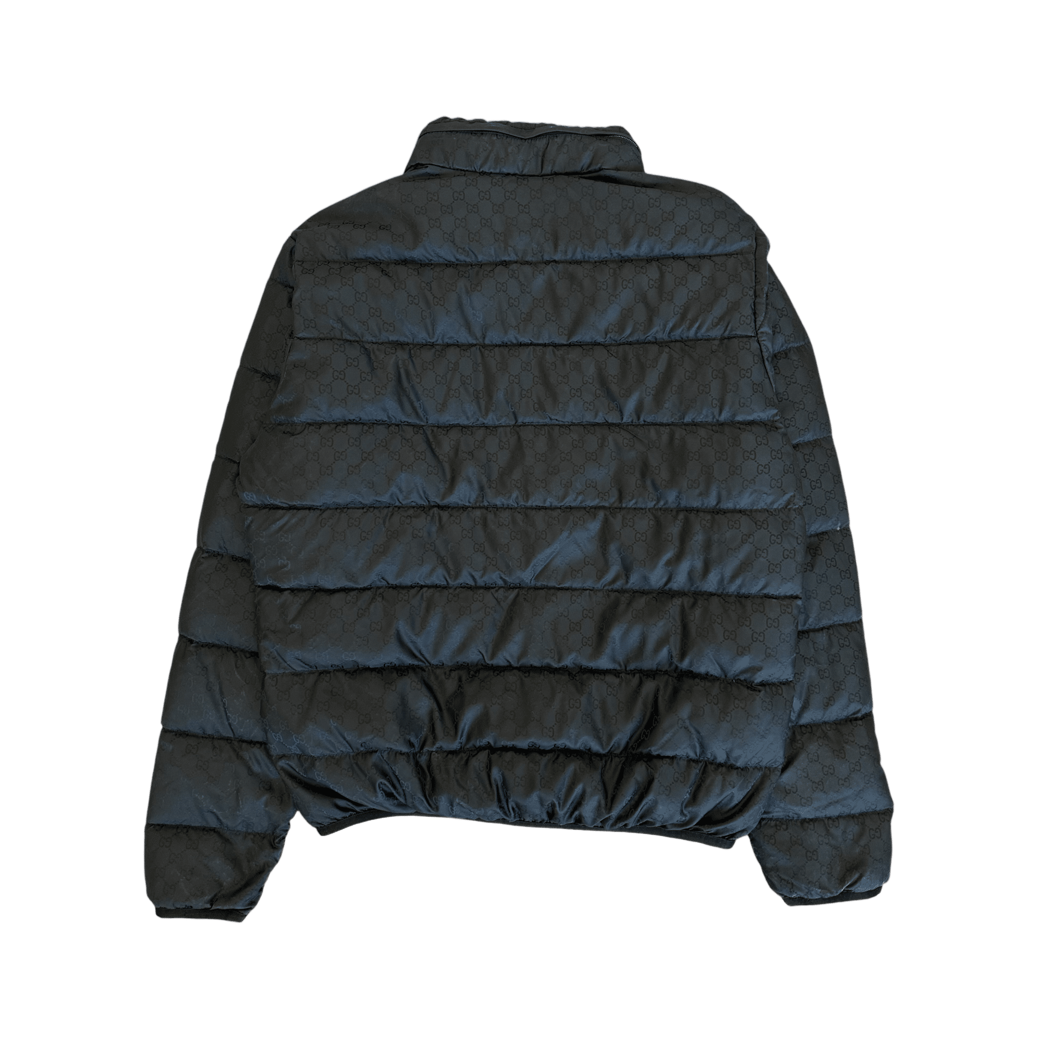 Gucci Black GG Monogram Puffer Jacket - Morely TrendsGucci Type here:)