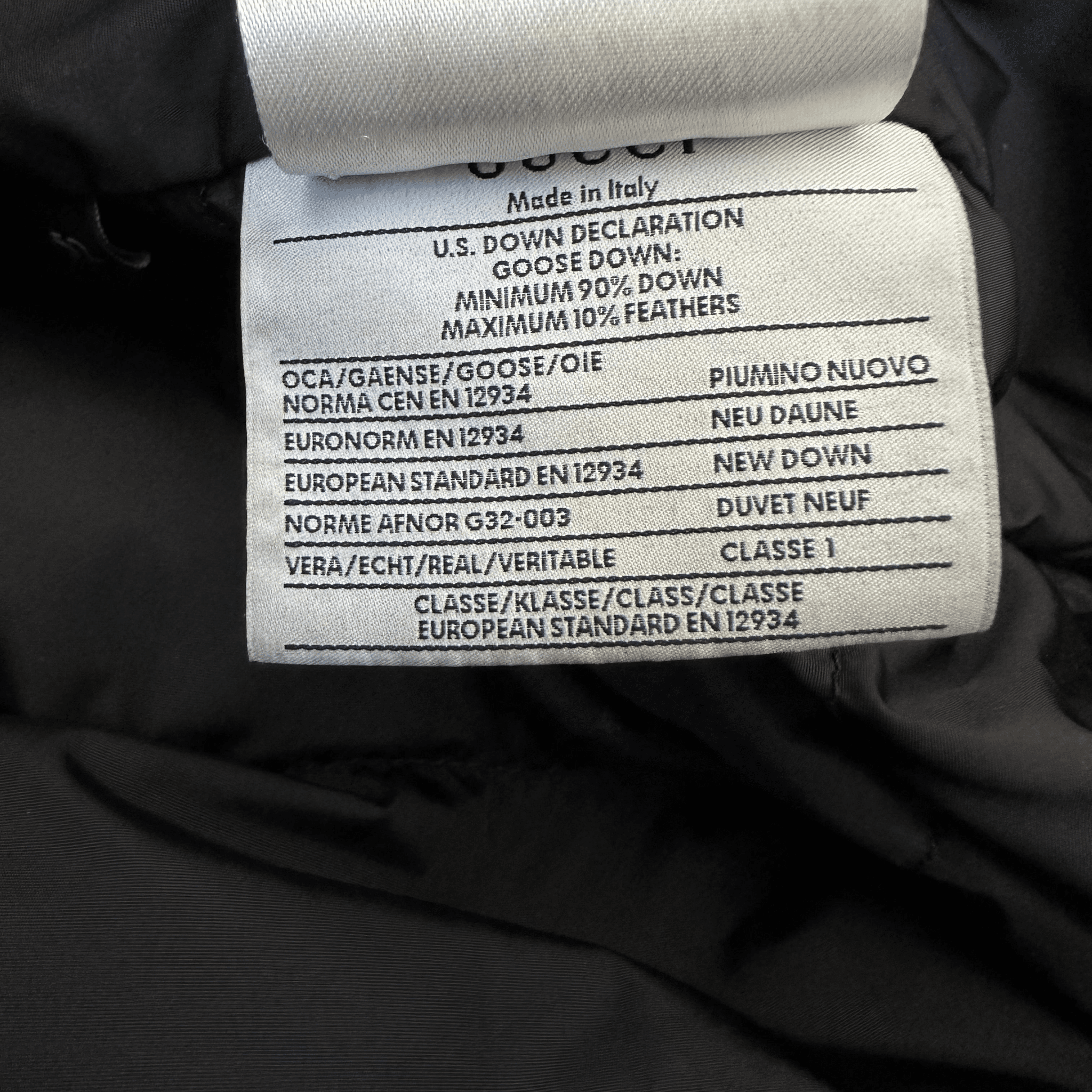 Gucci Black GG Monogram Puffer Jacket - Morely TrendsGucci Type here:)