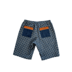 Gucci Blue & White GG Monogram Denim Shorts - Morely TrendsGucci Type here:)