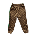 Gucci Tan Monogram Striped Track Pants - Morely TrendsGucci Type here:)