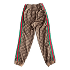 Gucci Tan Monogram Striped Track Pants - Morely TrendsGucci Type here:)