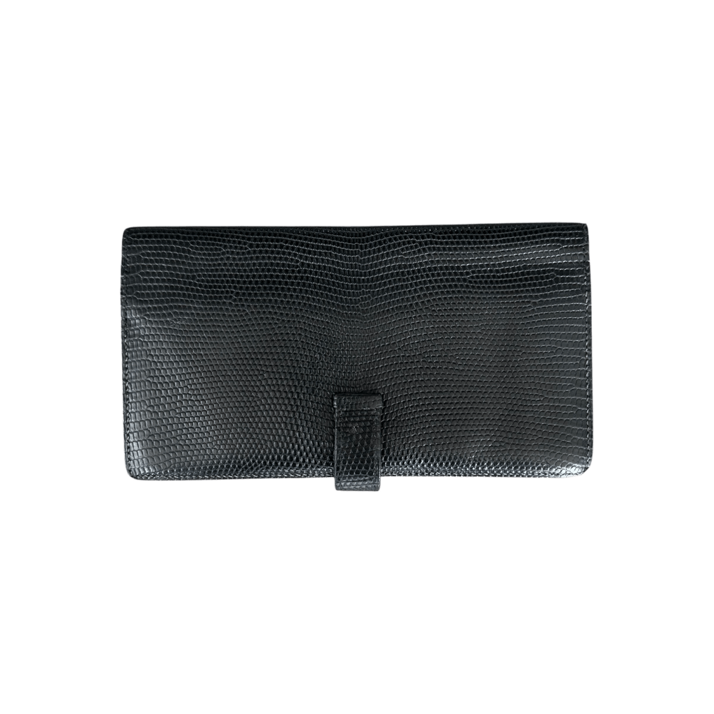 Hermes Black Lizard Bearn Wallet - Morely TrendsHermes Type here:)