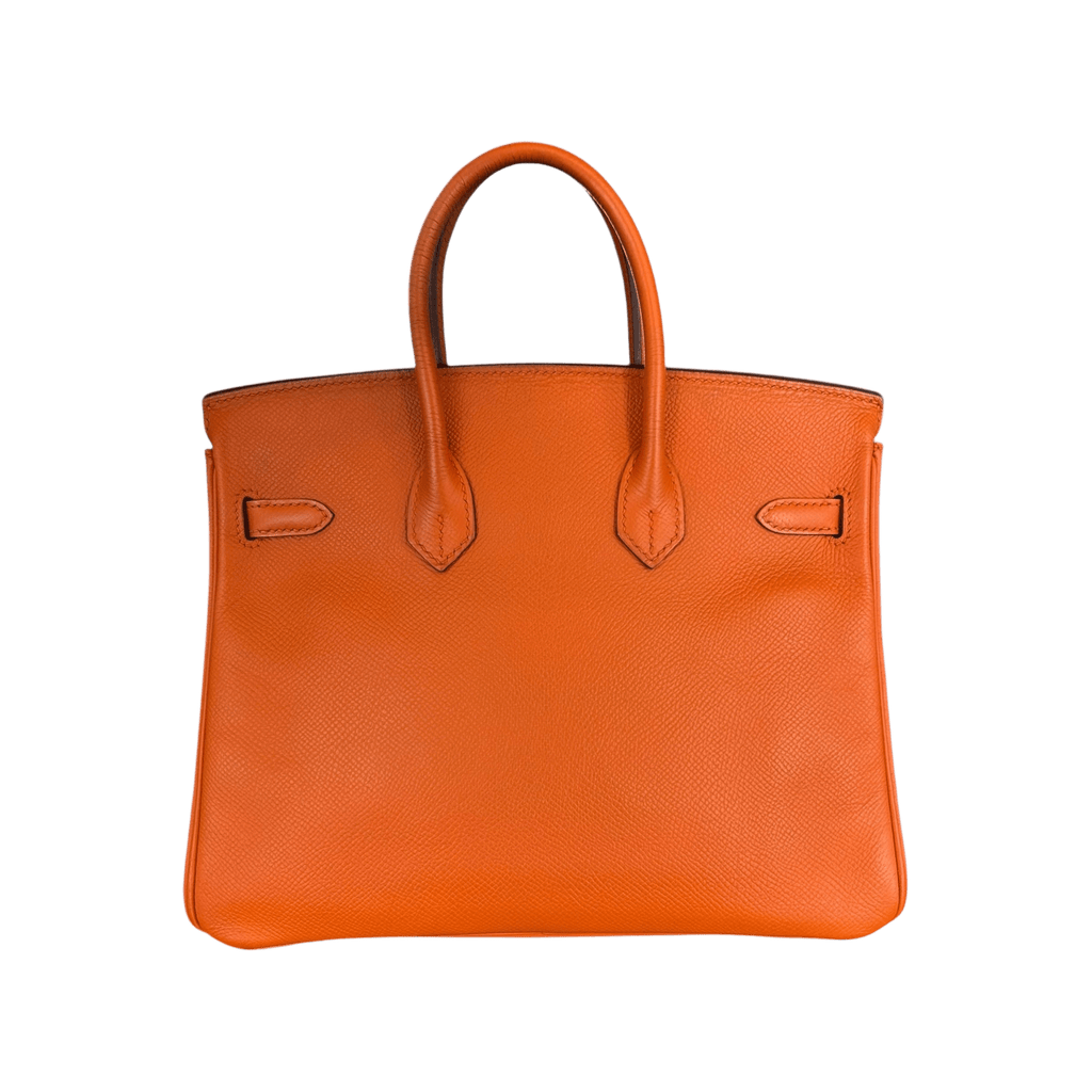 Hermes Orange Epsom & Palladium Hardware Birkin 25 - Morely TrendsHermes Type here:)