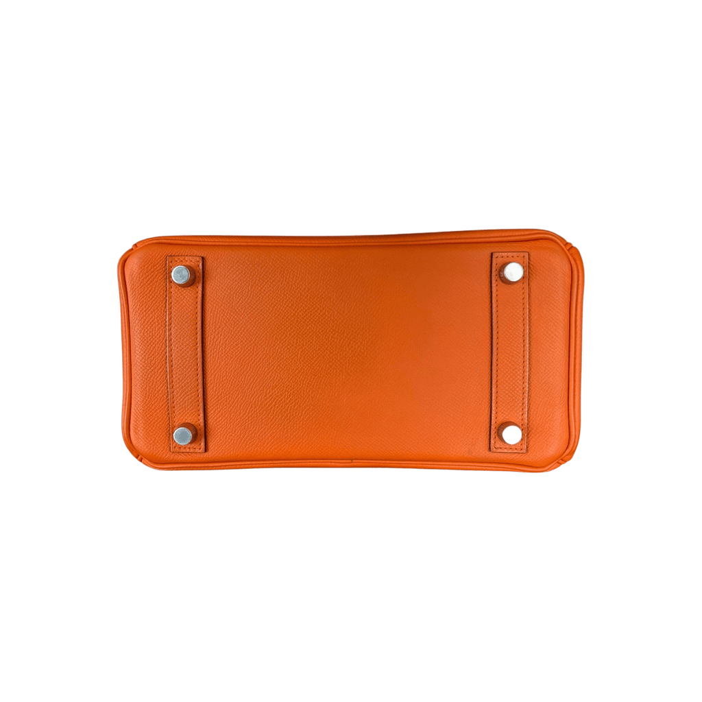 Hermes Orange Epsom & Palladium Hardware Birkin 25 - Morely TrendsHermes Type here:)