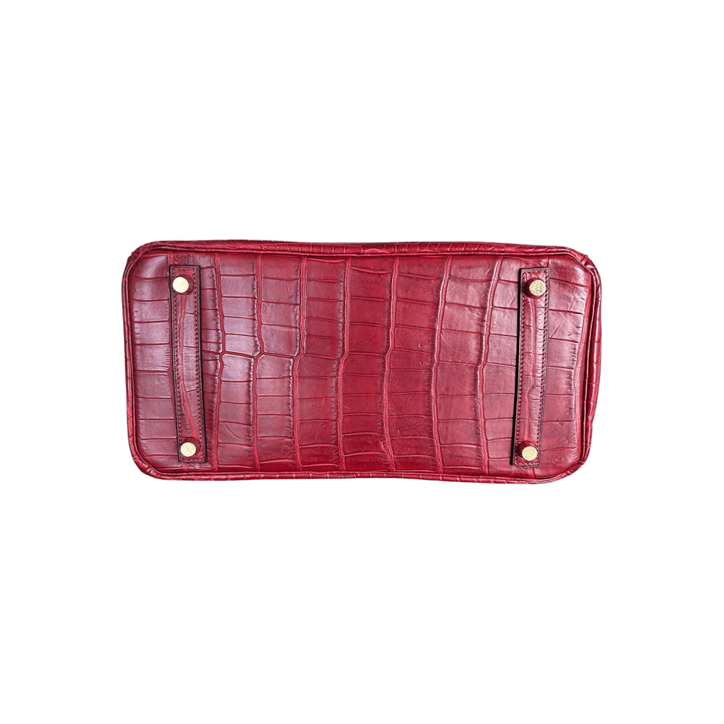 Hermes Red Crocodile & Gold Hardware Birkin 30 - Morely TrendsHermes Type here:)