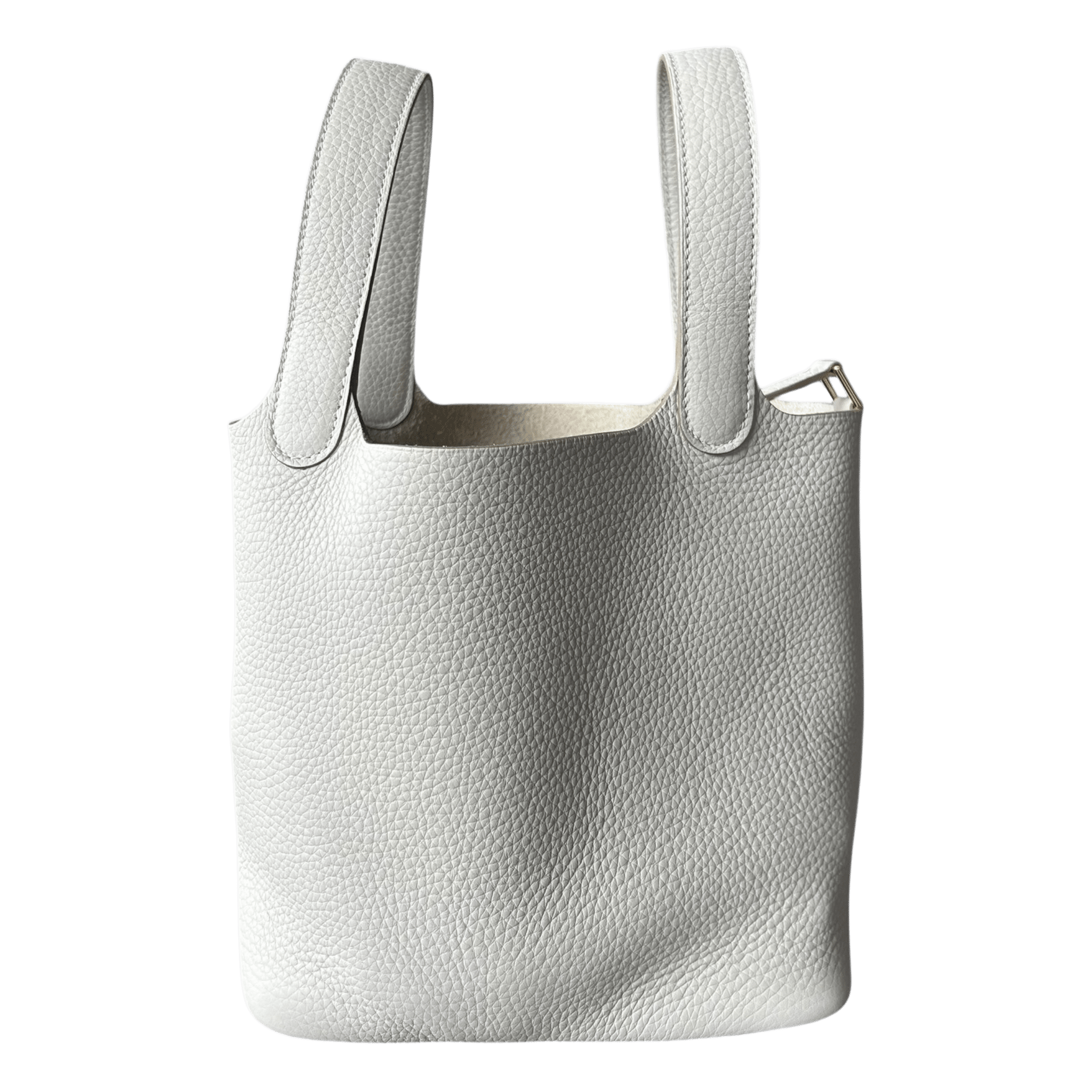 Hermes White Clemence Picotin 18 - Morely TrendsHermes Type here:)