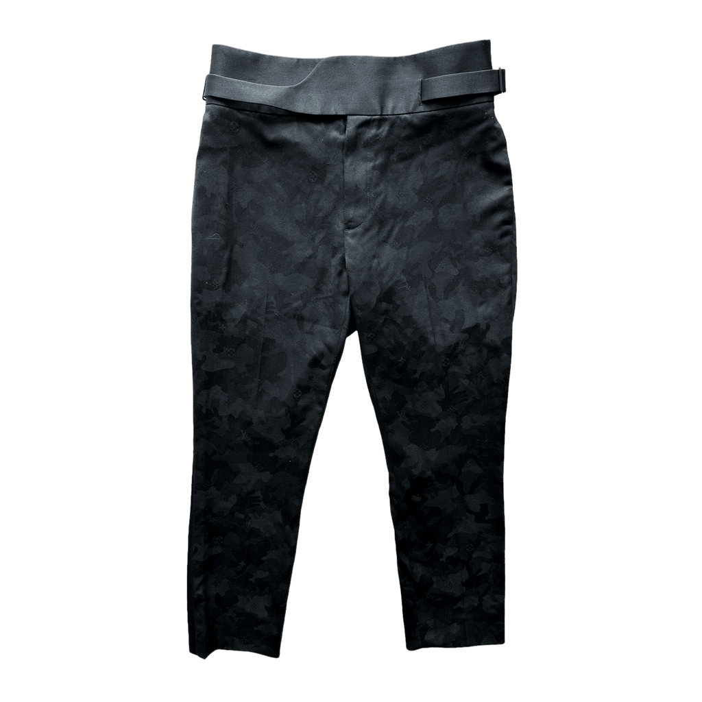 Louis Vuitton Black Camouflage Monogram Dress Pants - Morely TrendsLouis Vuitton Type here:)