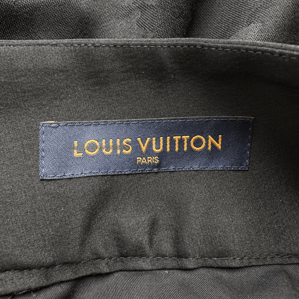 Louis Vuitton Black Camouflage Monogram Dress Pants - Morely TrendsLouis Vuitton Type here:)
