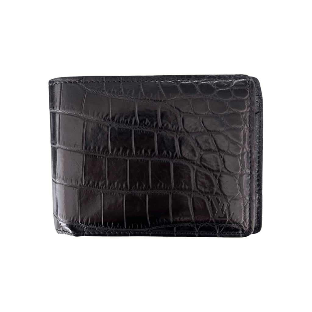 Louis Vuitton Black Crocodile Bifold Wallet - Morely TrendsLouis Vuitton Type here:)