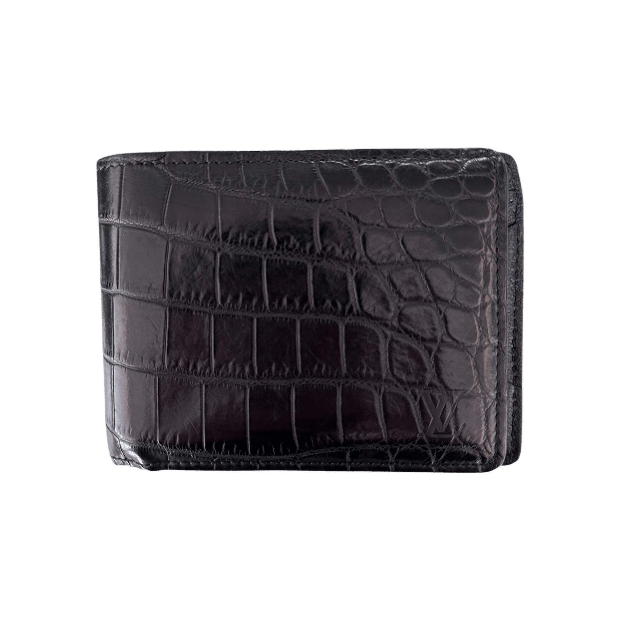 Louis Vuitton Black Crocodile Bifold Wallet - Morely TrendsLouis Vuitton Type here:)