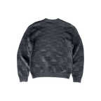 Louis Vuitton Black Damier Stitch Pin Logo Sweater - Morely TrendsLouis Vuitton Type here:)