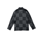 Louis Vuitton Black Damier Wool Cardigan - Morely TrendsLouis Vuitton Type here:)