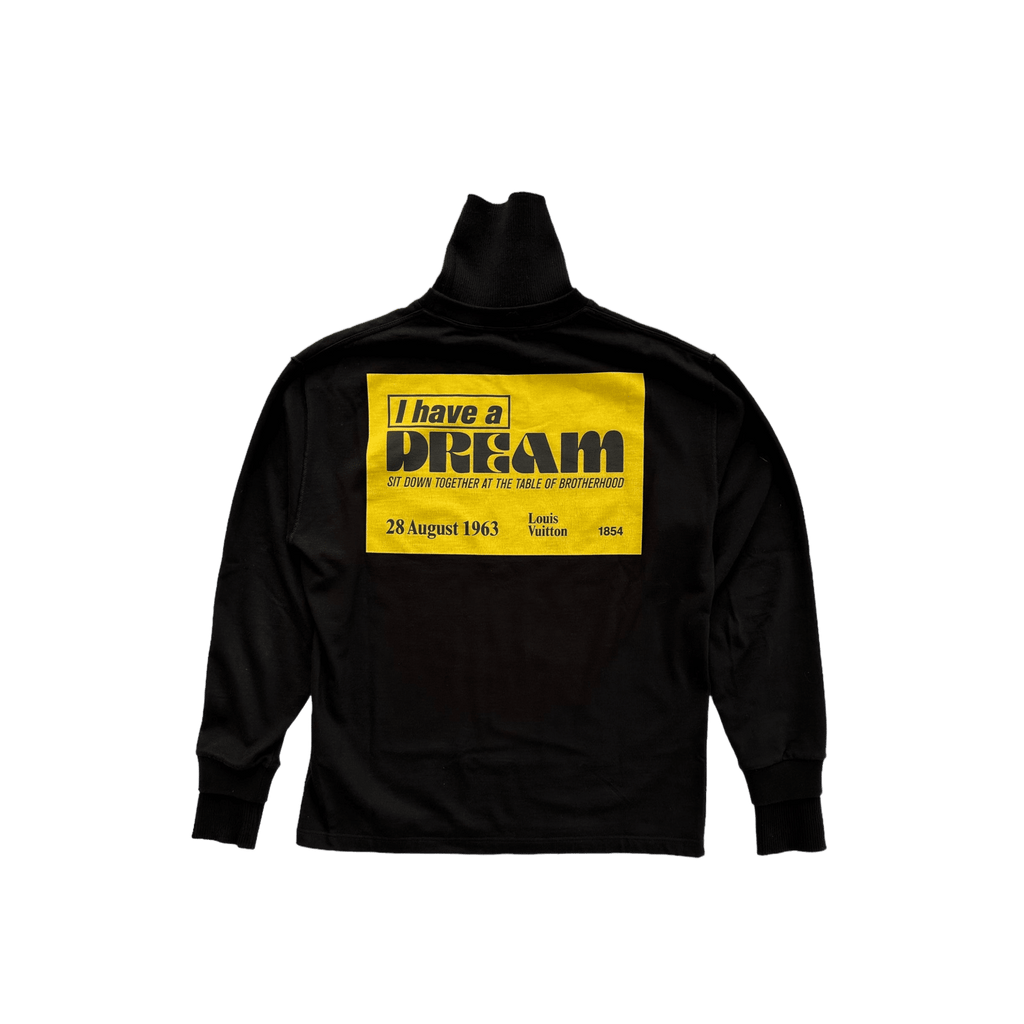 Louis Vuitton Black I Have A Dream Turtleneck Longsleeve T-Shirt - Morely TrendsLouis Vuitton Type here:)