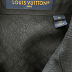 Louis Vuitton Black Mini Monogram Silk Button Up Shirt - Morely TrendsLouis Vuitton Type here:)