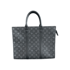 Louis Vuitton Black Monogram Eclipse Sac Plat 24H - Morely TrendsLouis Vuitton Type here:)