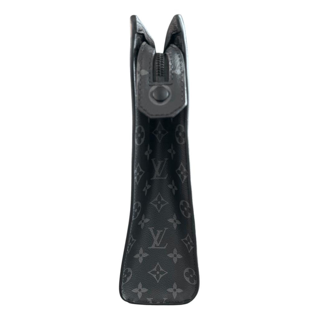 Louis Vuitton Black Monogram Eclipse Sac Plat 24H - Morely TrendsLouis Vuitton Type here:)