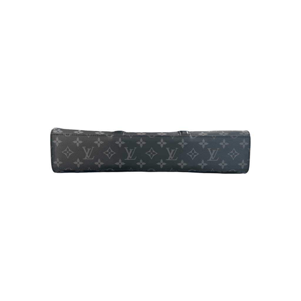 Louis Vuitton Black Monogram Eclipse Sac Plat 24H - Morely TrendsLouis Vuitton Type here:)
