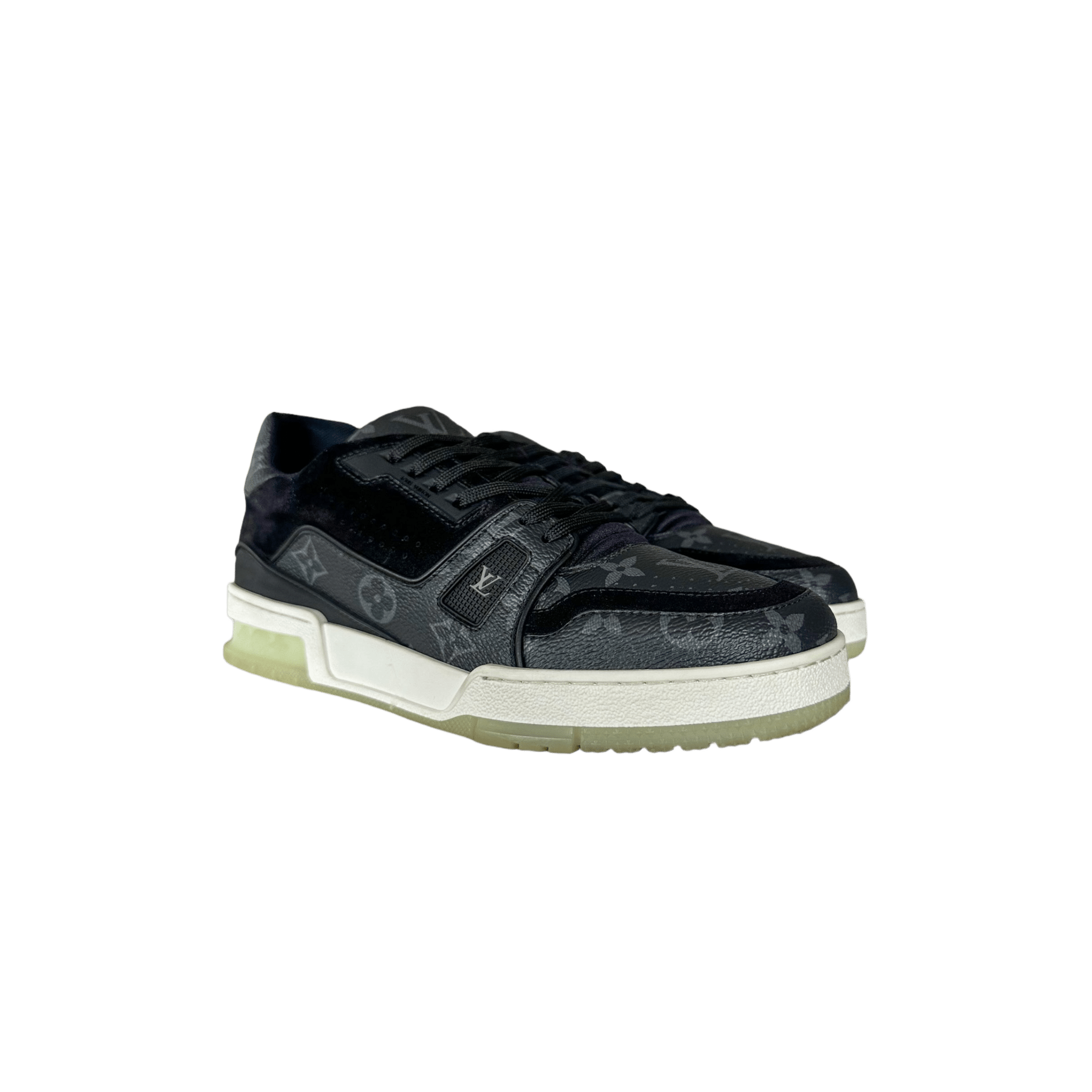 Louis Vuitton Black Monogram Eclipse Trainers - Morely TrendsLouis Vuitton Type here:)