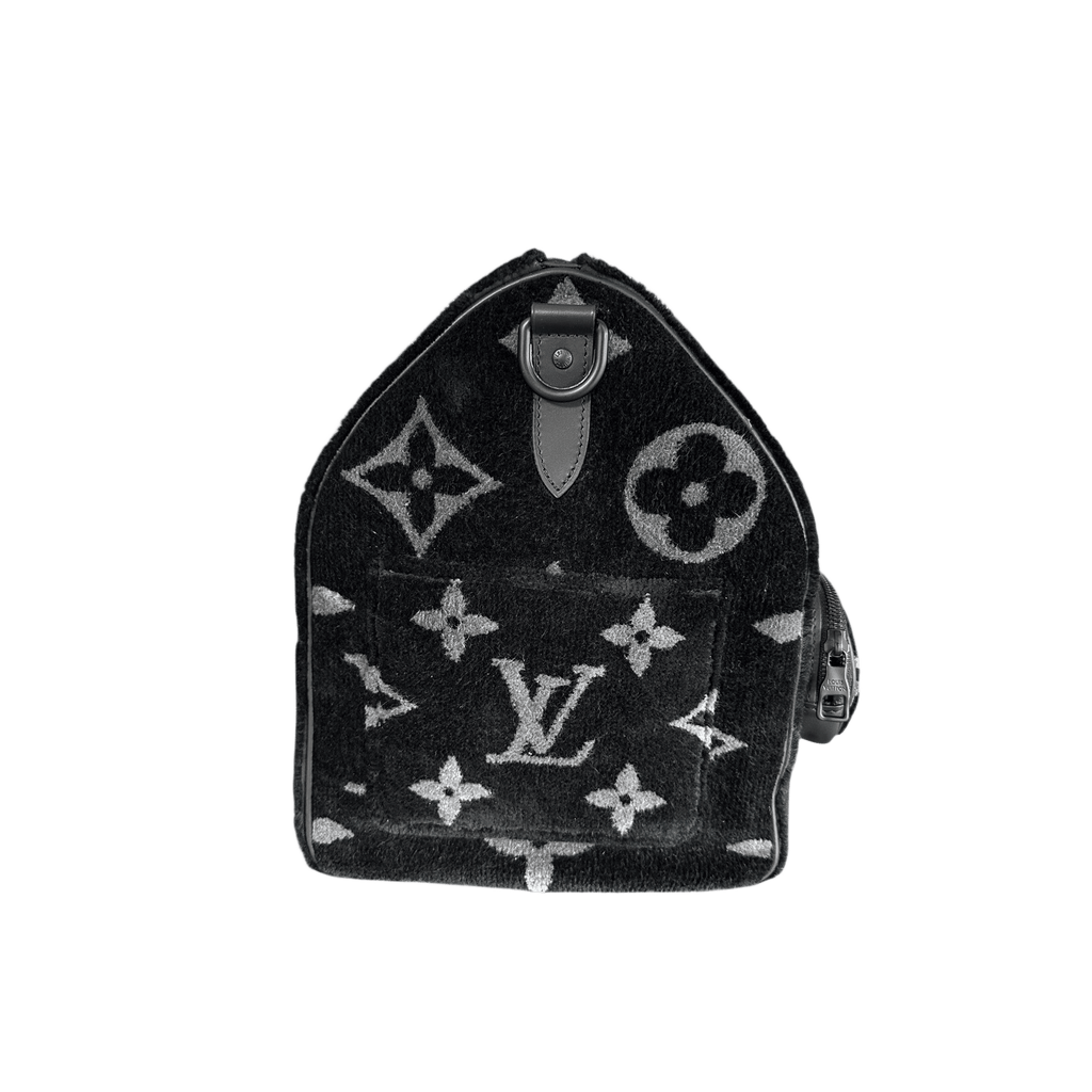 Louis Vuitton Black Monogram Tuffetage Keepall - Morely TrendsLouis Vuitton Type here:)