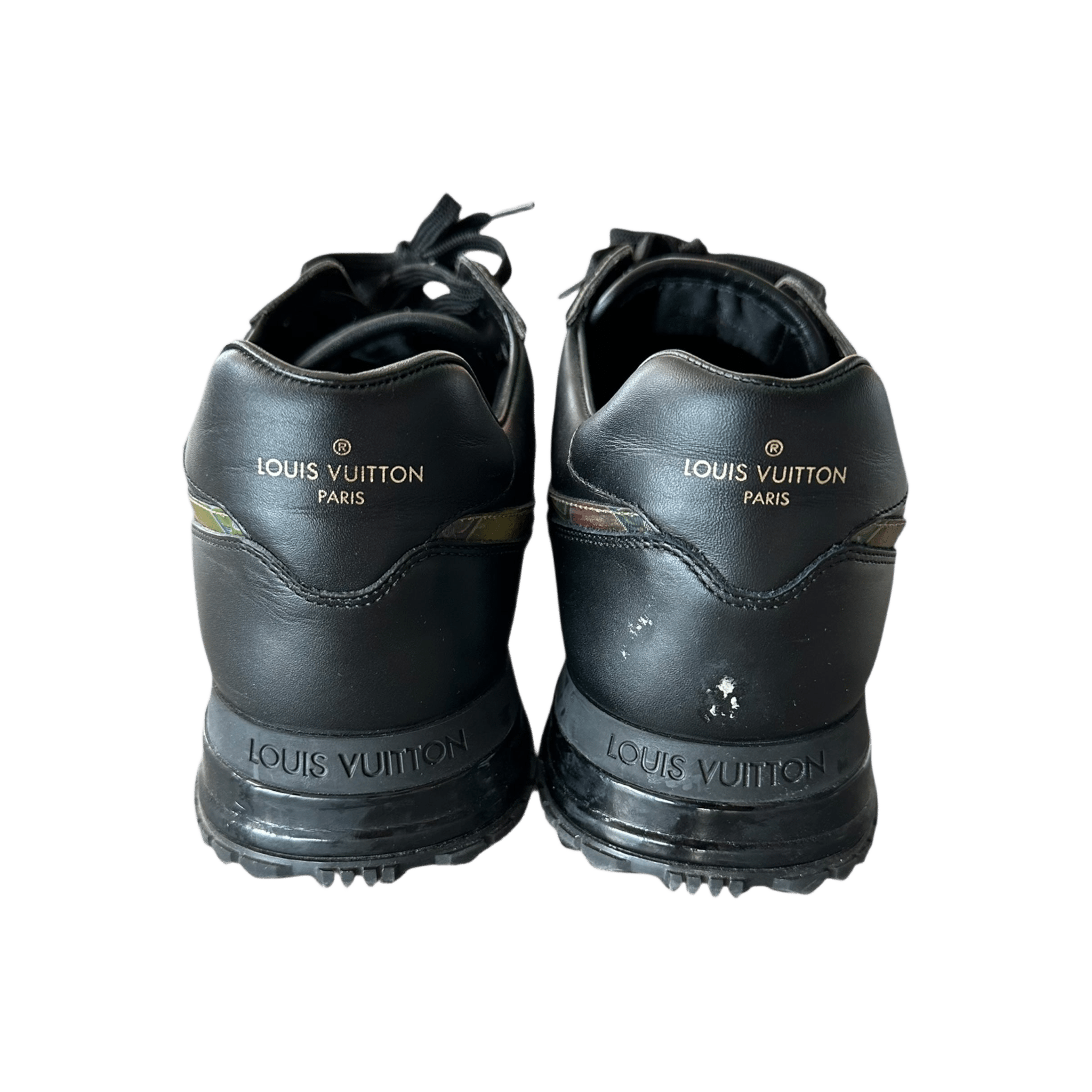 Louis Vuitton Black & Prism 2054 Monogram Iridescent Runaway Sneakers - Morely TrendsLouis Vuitton Type here:)