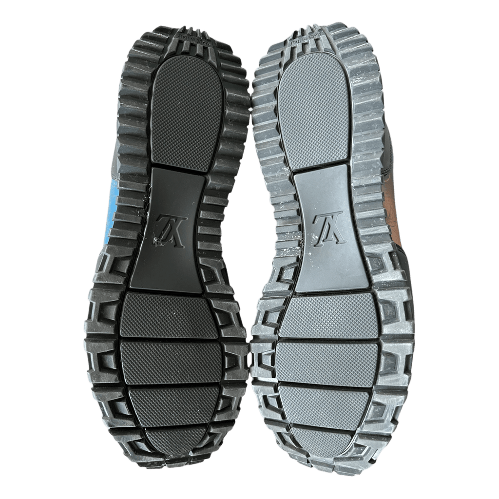 Louis Vuitton Black & Prism 2054 Monogram Iridescent Runaway Sneakers - Morely TrendsLouis Vuitton Type here:)