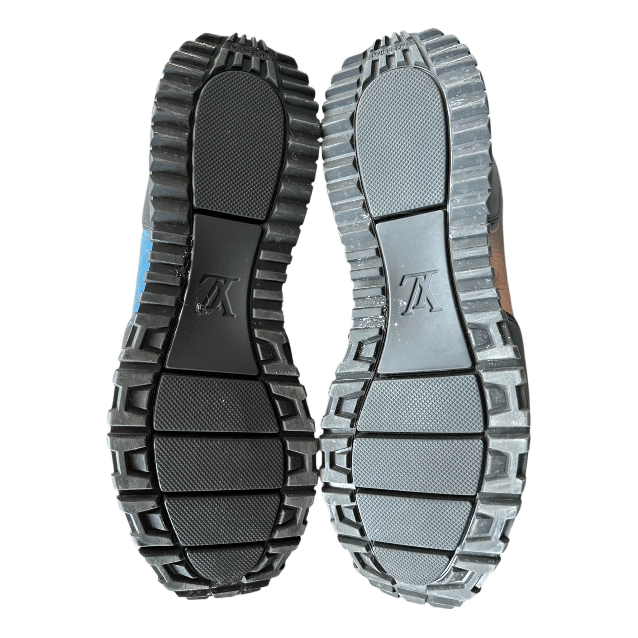 Louis Vuitton Black & Prism 2054 Monogram Iridescent Runaway Sneakers - Morely TrendsLouis Vuitton Type here:)