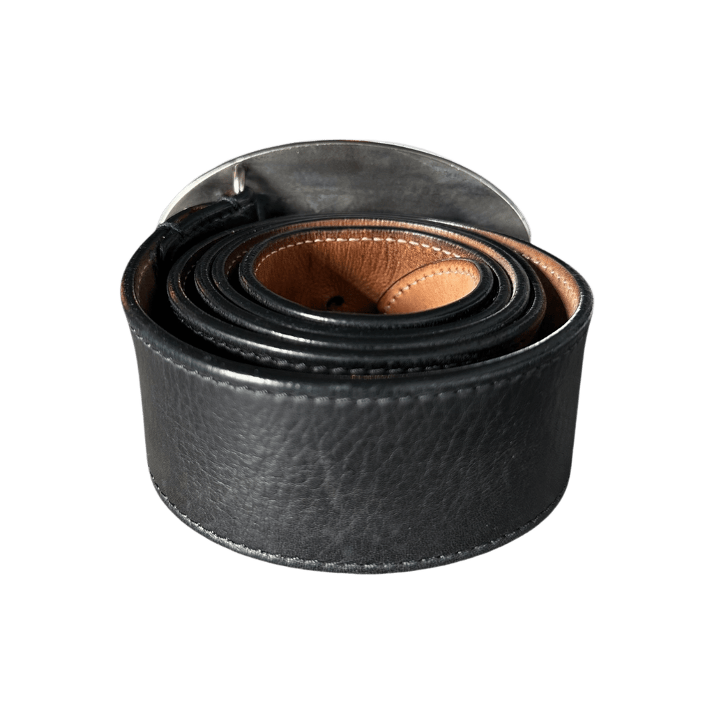 Louis Vuitton Black & Silver El Dorado Oval Belt - Morely TrendsLouis Vuitton Type here:)