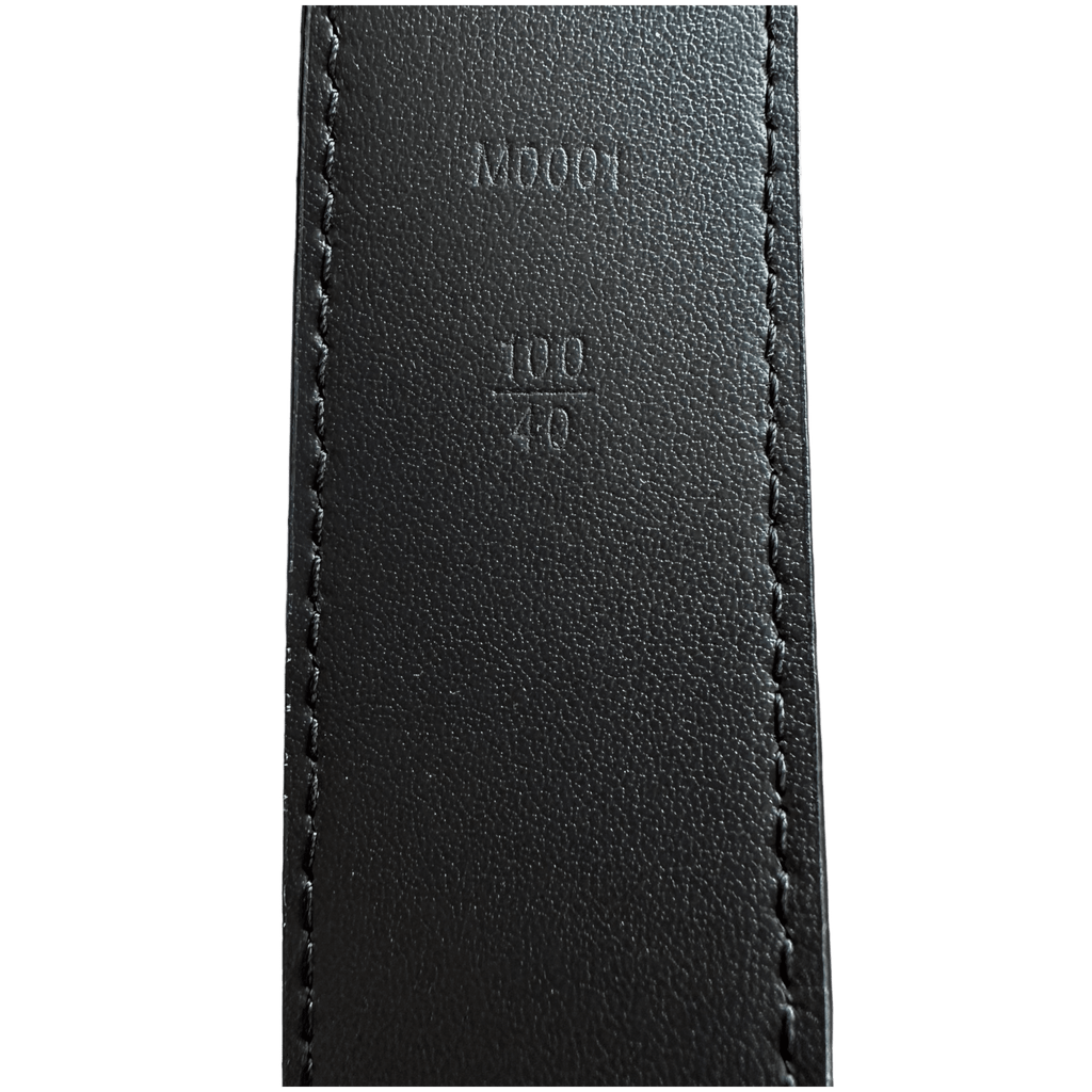 Louis Vuitton Black Taigarama Initiales Belt - Morely TrendsLouis Vuitton Type here:)