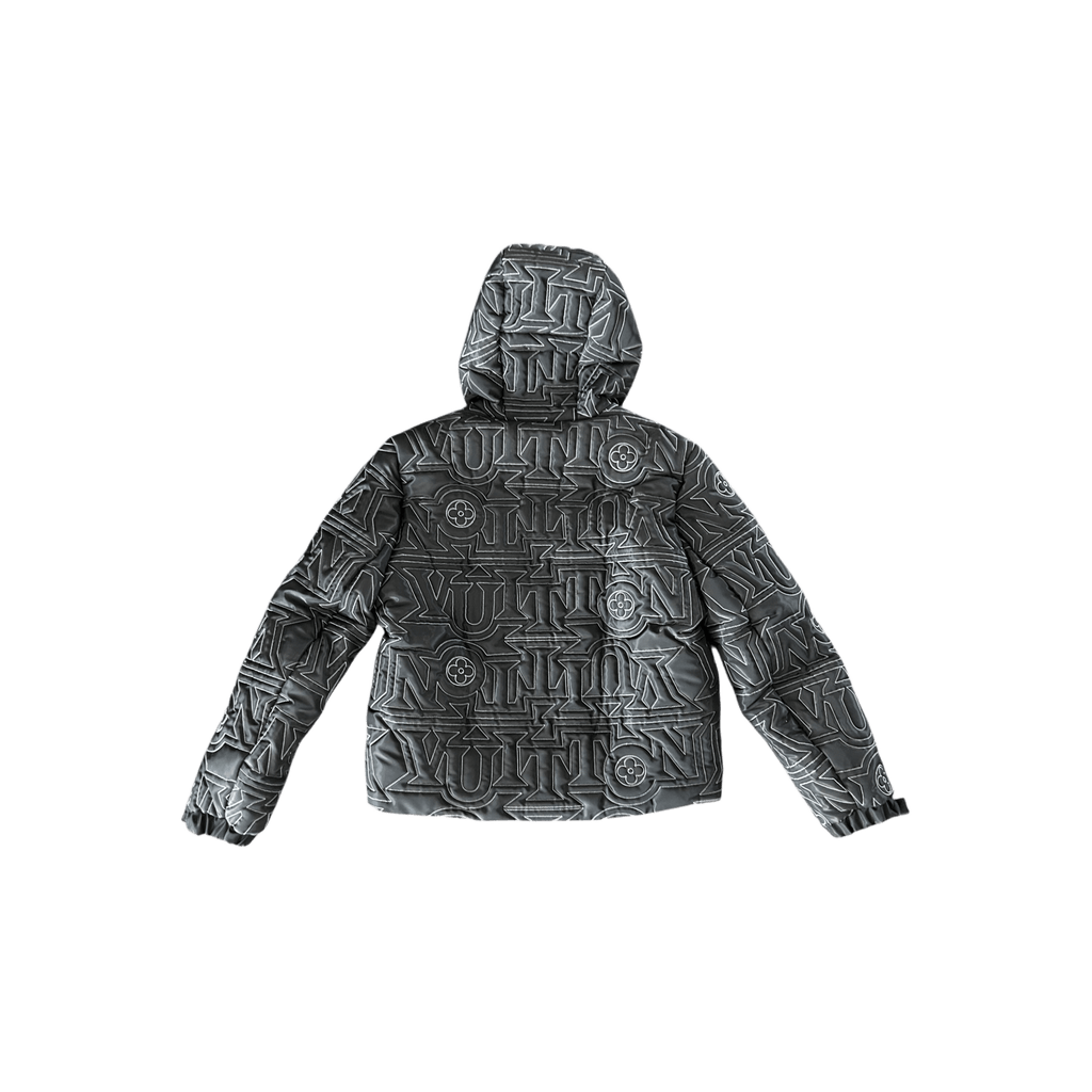 Louis Vuitton Black & White Snow Capsule Puffer Jacket - Morely TrendsLouis Vuitton Type here:)