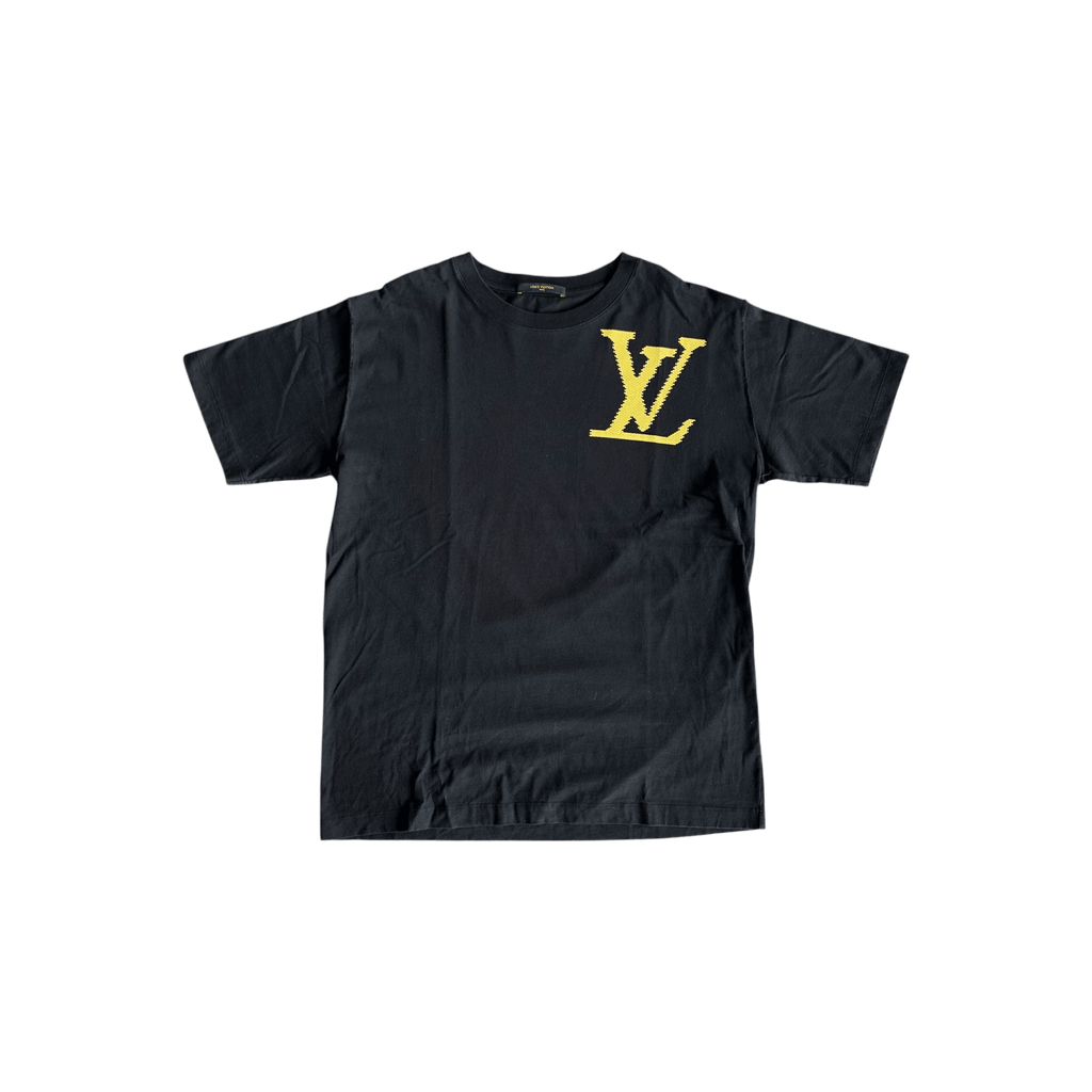 Louis Vuitton Black & Yellow Oz Brick Road Logo T-Shirt - Morely TrendsLouis Vuitton Type here:)