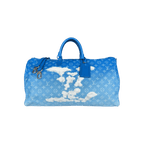 Louis Vuitton Blue Cloud Monogram Keepall 50 - Morely TrendsLouis Vuitton Type here:)