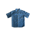 Louis Vuitton Blue & Gold Embroidered Denim Shirt - Morely TrendsLouis Vuitton Type here:)