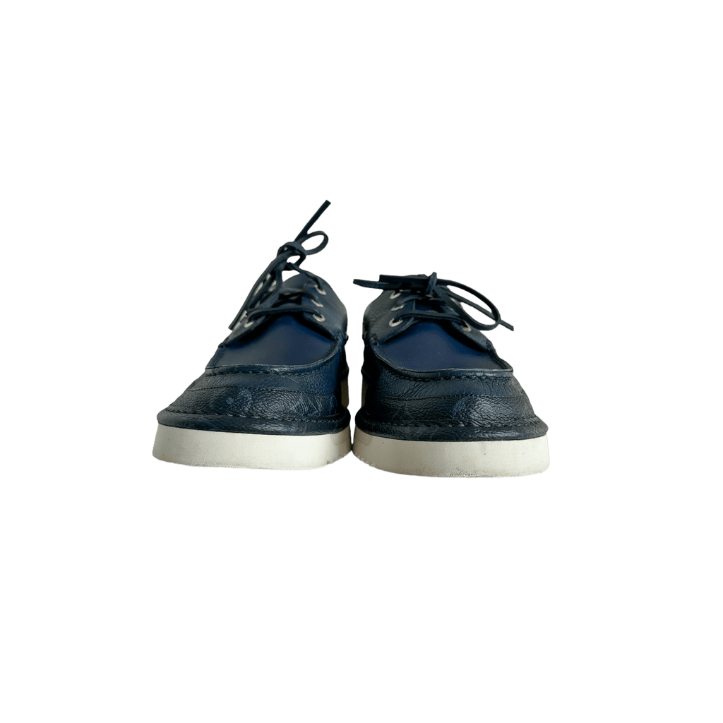 Louis Vuitton Blue Monogram Boat Shoes - Morely TrendsLouis Vuitton Type here:)