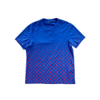 Louis Vuitton Blue & Red Monogram Gradient T-Shirt - Morely TrendsLouis Vuitton Type here:)